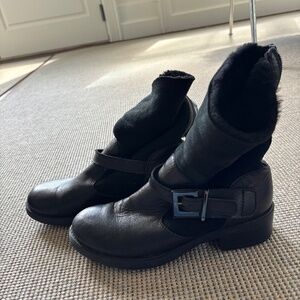 Aquatalia black boots